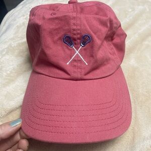 Vineyard Vines Women’s Baseball Cap with Lacrosse Sticks Embroider
